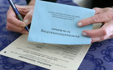 Briefwahl ist noch möglich (Symbolfoto).