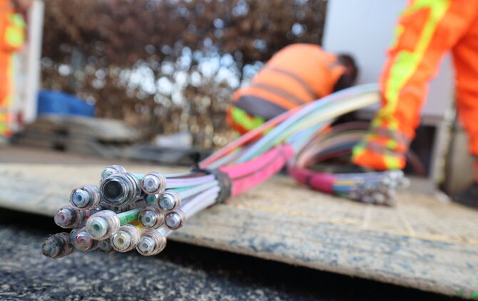 Wann geht es in Kernen mit dem Glasfaserausbau weiter? (Symbolfoto)