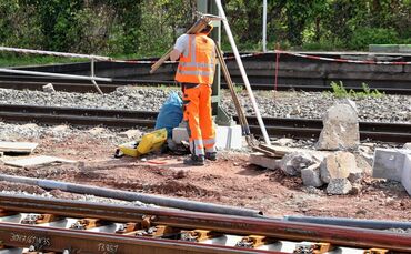 DB baut - auch vom 26. März bis zum 21. April