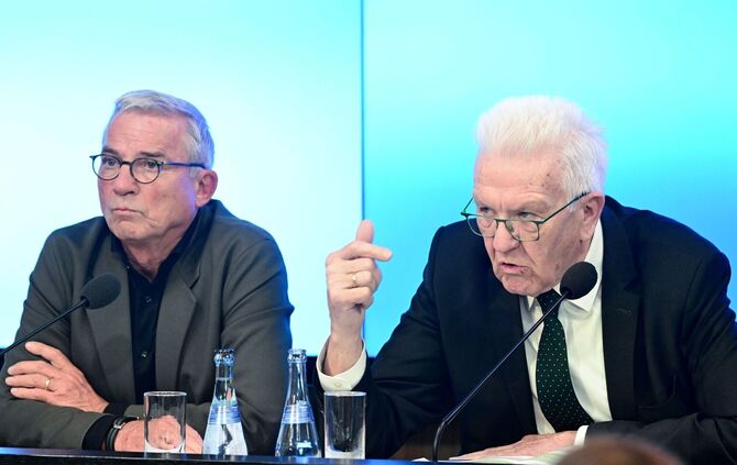 Landespressekonferenz mit Ministerpräsident Kretschmann