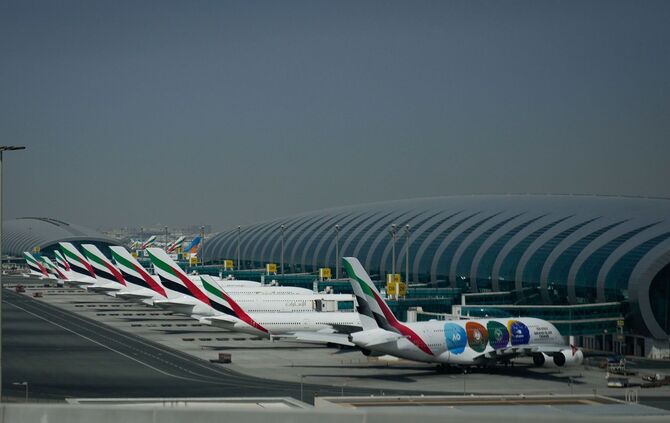 Angriff auf den Iran - Flughafen in Dubai