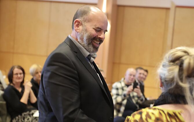 Ein Schulleiter mit bewegter Berufsbiografie: Gunar Hauke.