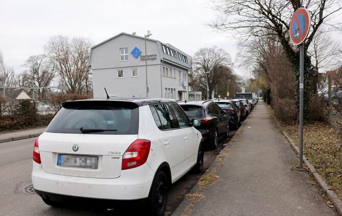 Die Parksituation in der Schorndorfer Straße ist für Anwohner ein Stressfaktor.