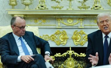 US-Präsident Trump empfängt Bundeskanzler Merz