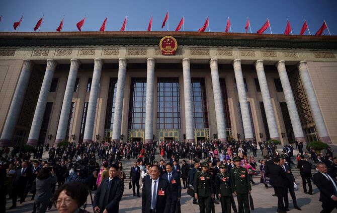 Nationaler Volkskongress in China