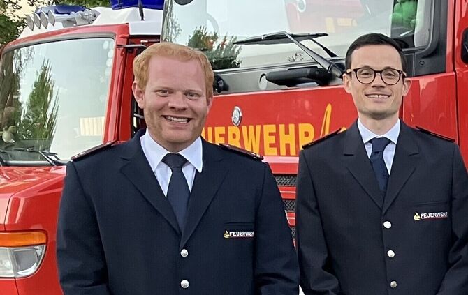 Tobias Distler (links) hat einen neuen Stellvertreter: Philipp Vögele (Archivbild, Ausschnitt).