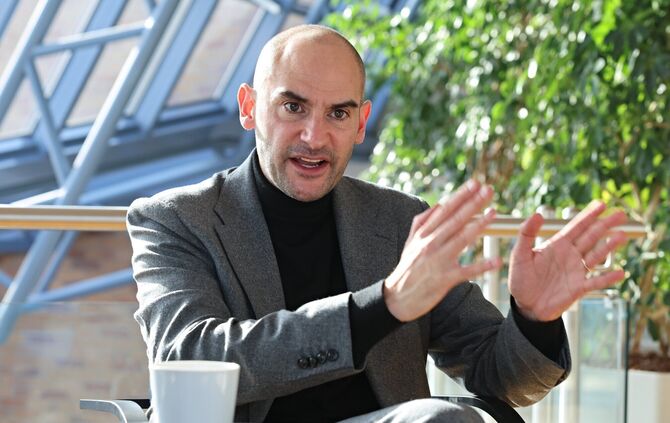 Finanzminister Danyal Bayaz, Grüne, zu Gast im Redaktionsgespräch.