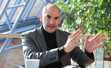 Finanzminister Danyal Bayaz, Grüne, zu Gast im Redaktionsgespräch.