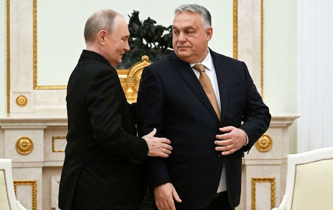 Wladimir Putin und Viktor Orban