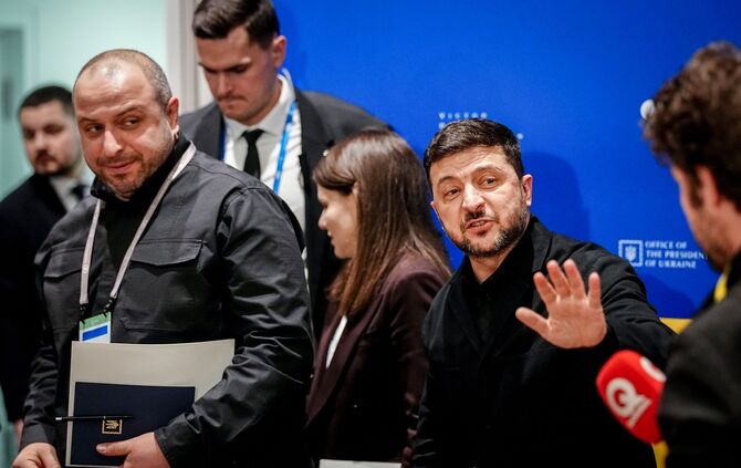 Wolodymyr Selenskyj und Rustem Umjerow