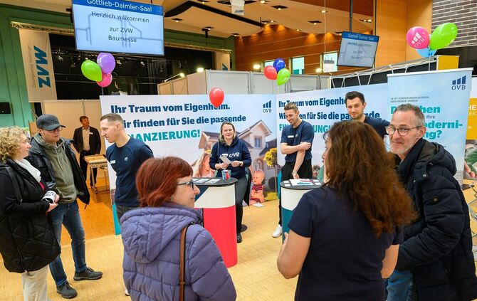 Viele Informationen können Intressenten wieder auf der Messe "Rund ums Haus" sammeln.