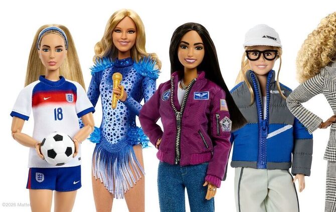 Helene Fischer als Barbie-Puppe