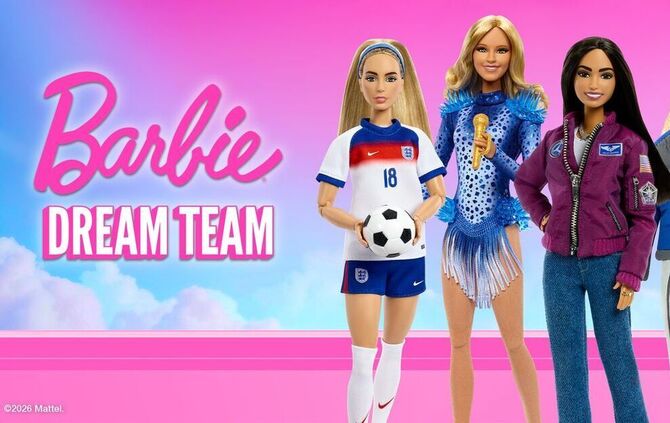 Helene Fischer als Barbie-Puppe