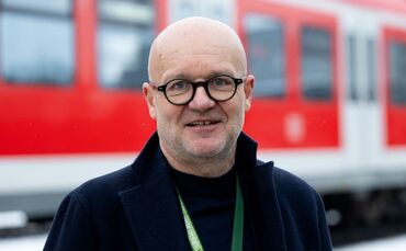 Präsentation einer ferngesteuerten S-Bahn