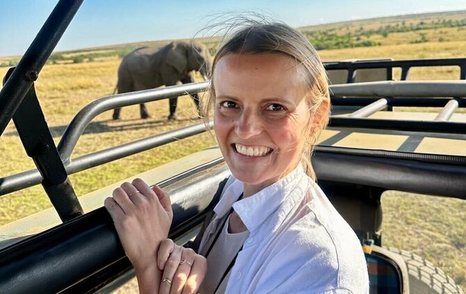 Sabrina Biehlmaier (32) reiste im vergangenen Jahr nach Kenia. Die Reise musste sie aber kurzfristig wegen eines Unfalls abbrech