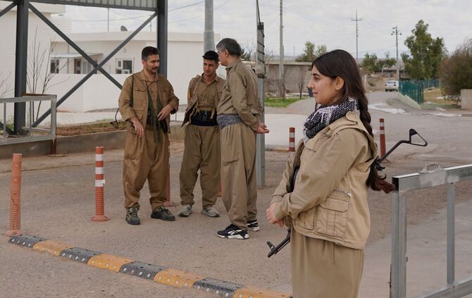 Könnten kurdische Kräfte tatsächlich eine Bodenoffensive im Iran anführen? (Archivbild)