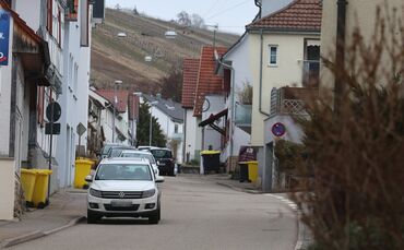 Sicher ist, dass den Anwohnern der Weinstraße in Schnait Bauarbeiten bevorstehen werden - die Frage ist nur, wann genau es losge