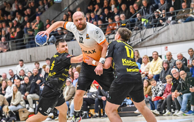 Im Derby gegen die SG Weinstadt muss der VfL Waiblingen auf Unterschiedsspieler Evgeni Prasolov verzichten (hier im Hinspiel geg