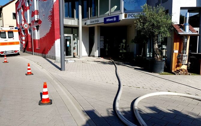 Brand in Rudersberg