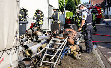 Brand in Rudersberg
