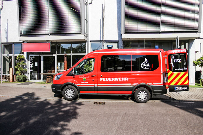 Kellerbrand, Backnanger Str., Rudersberg, 14.07.2020.