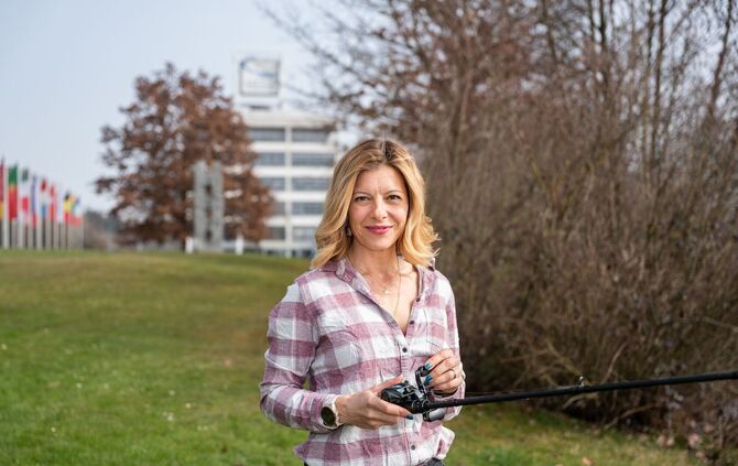 Beginn der Messe Aqua-Fisch -  Barbara Kijewski