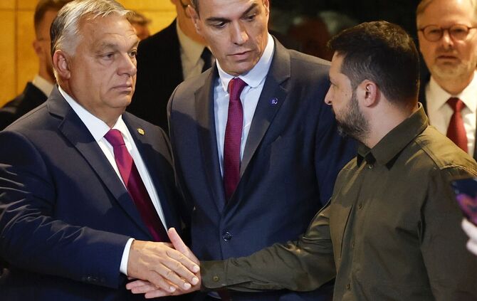 Sie waren keine Freunde und werden es nicht mehr: der Ungar Orban und der Ukrainer Selenskyj. (Archivbild)