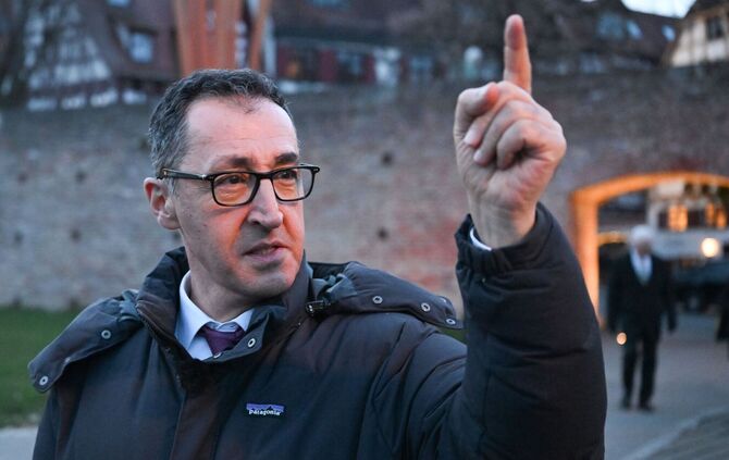 Wahlkampfabschluss des Grünen-Spitzenkandidaten Cem Özdemir