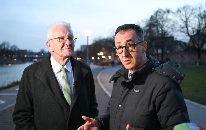 Wahlkampfabschluss des Grünen-Spitzenkandidaten Cem Özdemir