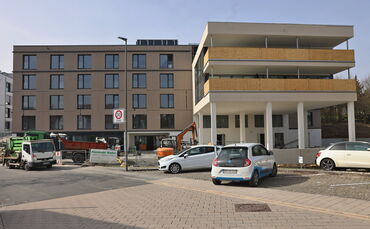 Steht kurz vor der Fertigstellung: Der neue Pflegecampus in Rudersberg.