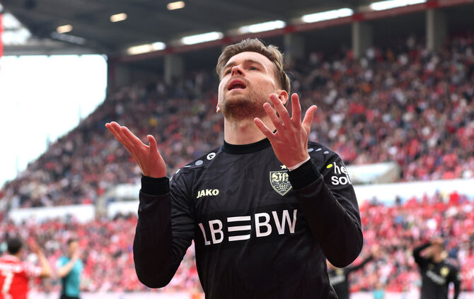 Maximilian Mittelstädt erwischte gegen Mainz nicht seinen besten Tag.