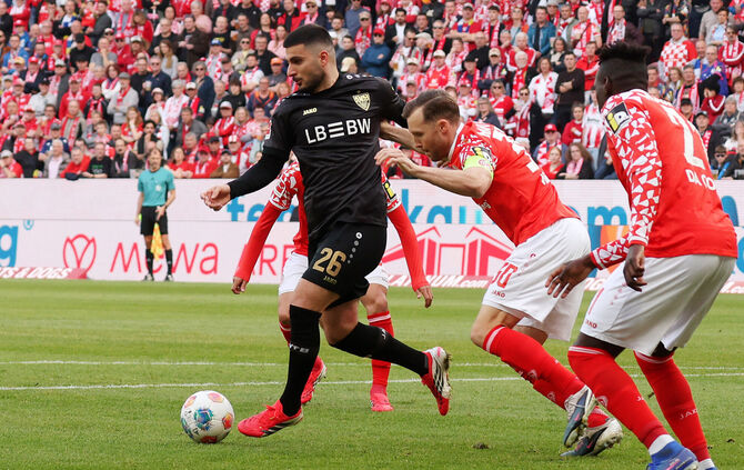 Deniz Undav traf gegen Mainz zum 2:1 für den VfB Stuttgart.