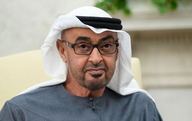 Der emiratische Präsident Mohammed bin Sajid