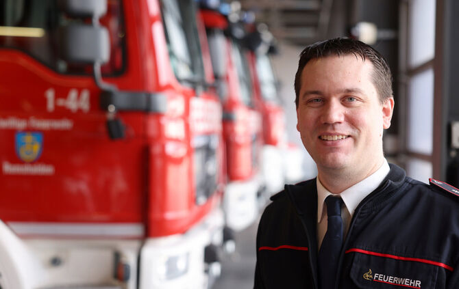 Timo Heckel ist der neue Kommandant der Remshaldener Feuerwehr: Wer ist der Mann, was treibt ihn an?