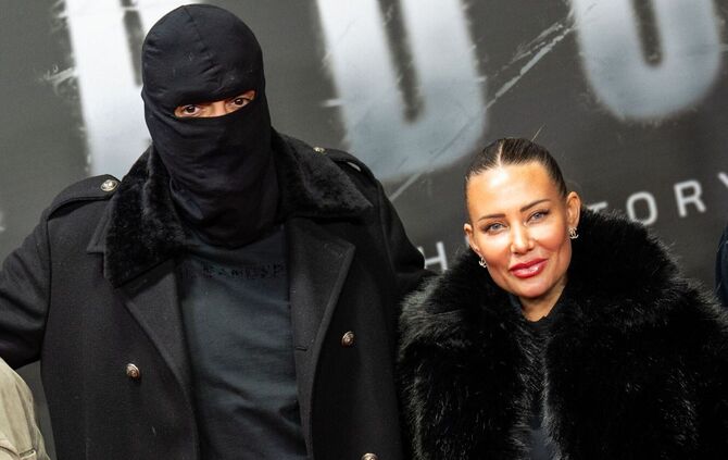 Haftbefehl (bürgerlich Aykut Anhan) und seine Frau Nina Anhan