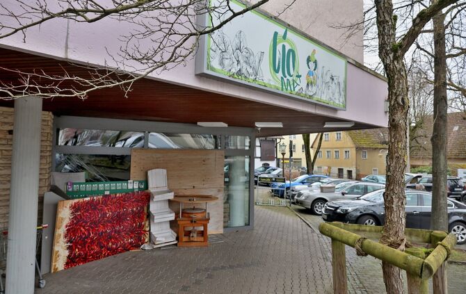 Für die Räume des ehemaligen Bio-Supermarkts Biomax in Endersbach (Archivfoto vom Februar 2026) wird ein Nachmieter gesucht.