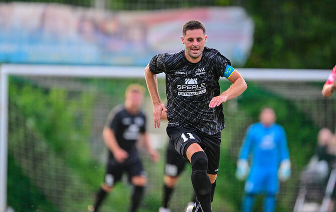 Marcel Zimmermann stand nach überstandenem Kreuzbandanriss direkt wieder über 90 Minuten für den FSV Waiblingen auf dem Platz.