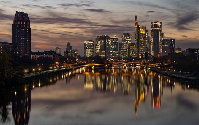 Skyline von Frankfurt