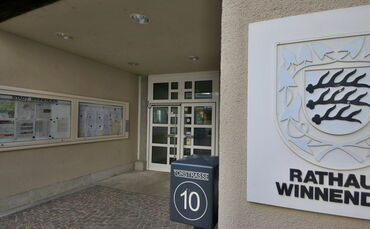Das Rathaus an der Torstraße in Winnenden. (Archivfoto)