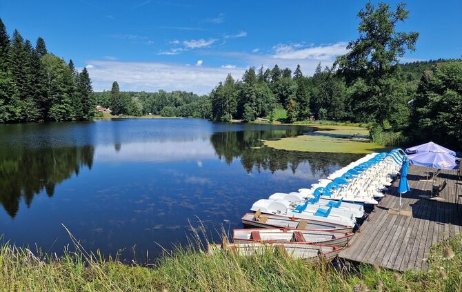 Der Ebnisee: Eine Idylle, die nun wieder frisch gemacht wird.