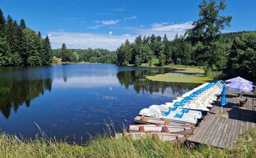 Der Ebnisee: Eine Idylle, die nun wieder frisch gemacht wird.
