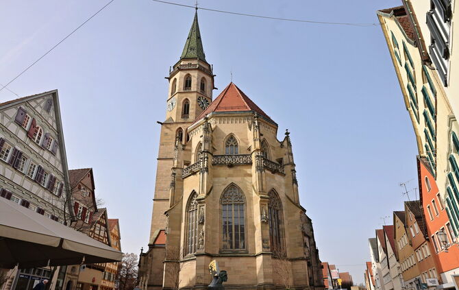 Die evangelische Stadtkirche steht nicht zur Diskussion. Grundsätzlich aber macht sich die Gesamtkirchengemeinde Gedanken, wie v