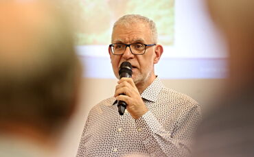 Dr. Manfred Baumann von der Hospizstiftung Rems-Murr-Kreis.