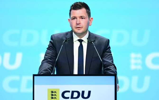 CDU-Generalsekretär Tobias Vogt wirft den Grünen eine schmutzige Wahlkampfführung vor. (Archivbild)