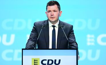 CDU-Generalsekretär Tobias Vogt wirft den Grünen eine schmutzige Wahlkampfführung vor. (Archivbild)