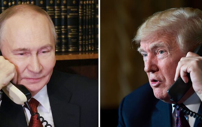 Donald Trump und Wladimir Putin haben telefoniert