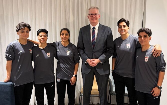 Iran-Krieg - Irans Fußballerinnen