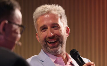 Boris Palmer (das Foto entstand 2025 bei seinem Besuch in Grunbach).