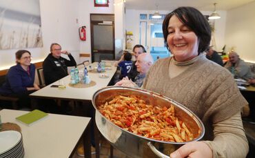 Sabine Meurer zeigte in Plüderhausen, wie einfach lecker und klimaverträglich gekocht werden kann.