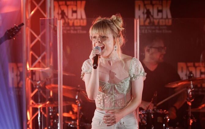 Das Musical "We will rock you" läuft im Palladium-Theater.